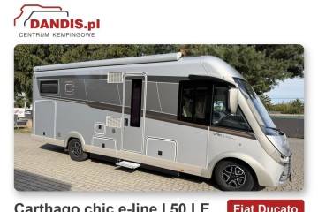 Carthago Chic E-Line I 50 LE, Fiat Ducato, ALDE, E&P, hak, markiza